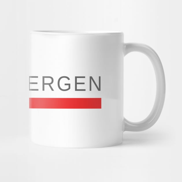 I Love Bergen Norway by tshirtsnorway